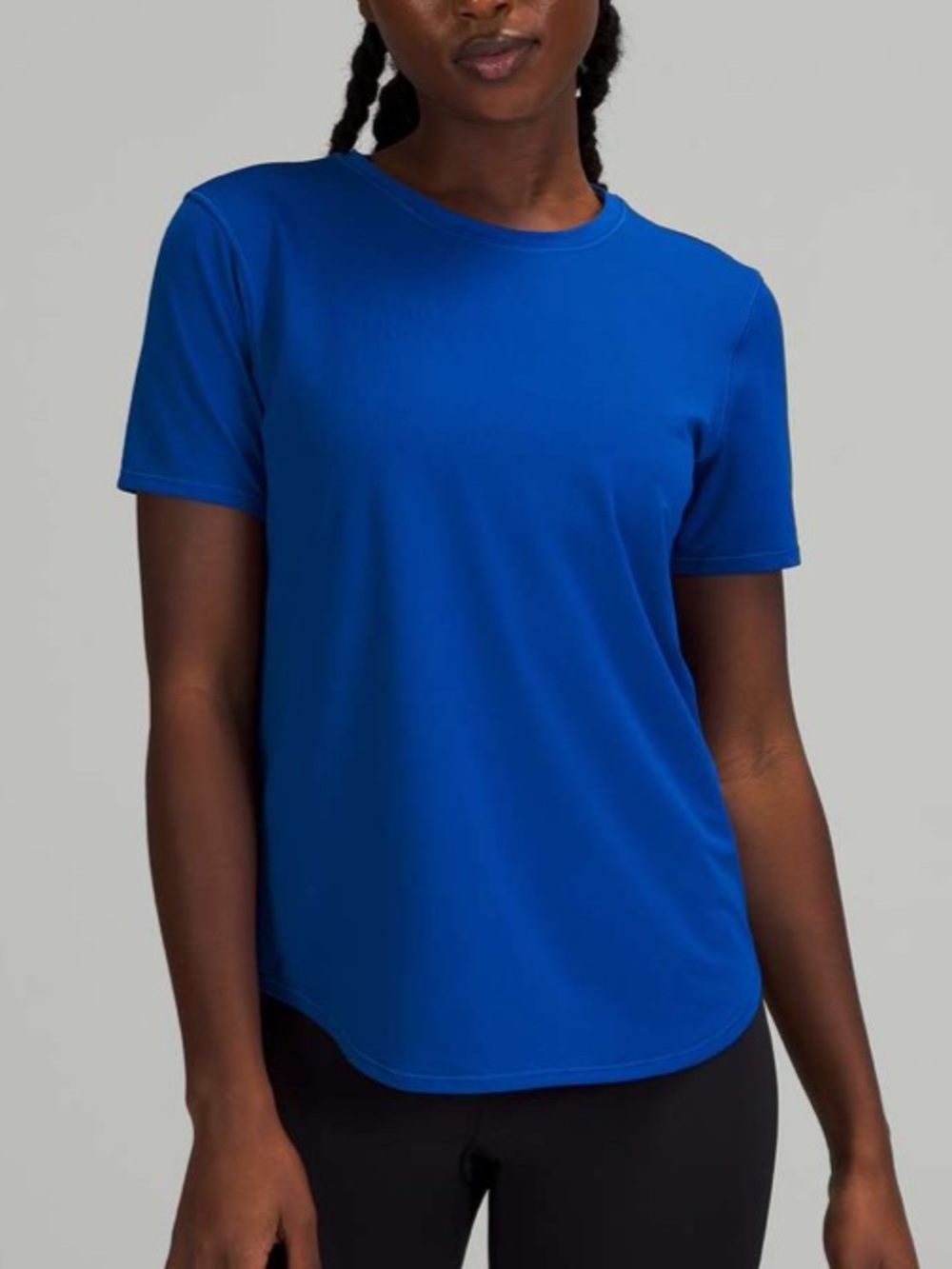 Lululemon High Neck Running and Training T-Shirt Size 8
